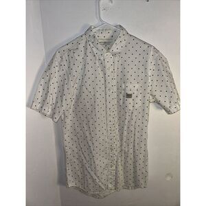 Ralph‎ Lauren Denim & Supply White (Navy stars) Short Sleeves Button